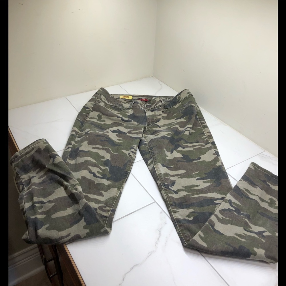 Camo Colored Jeans By- SOLD Design Lab -Size 28
